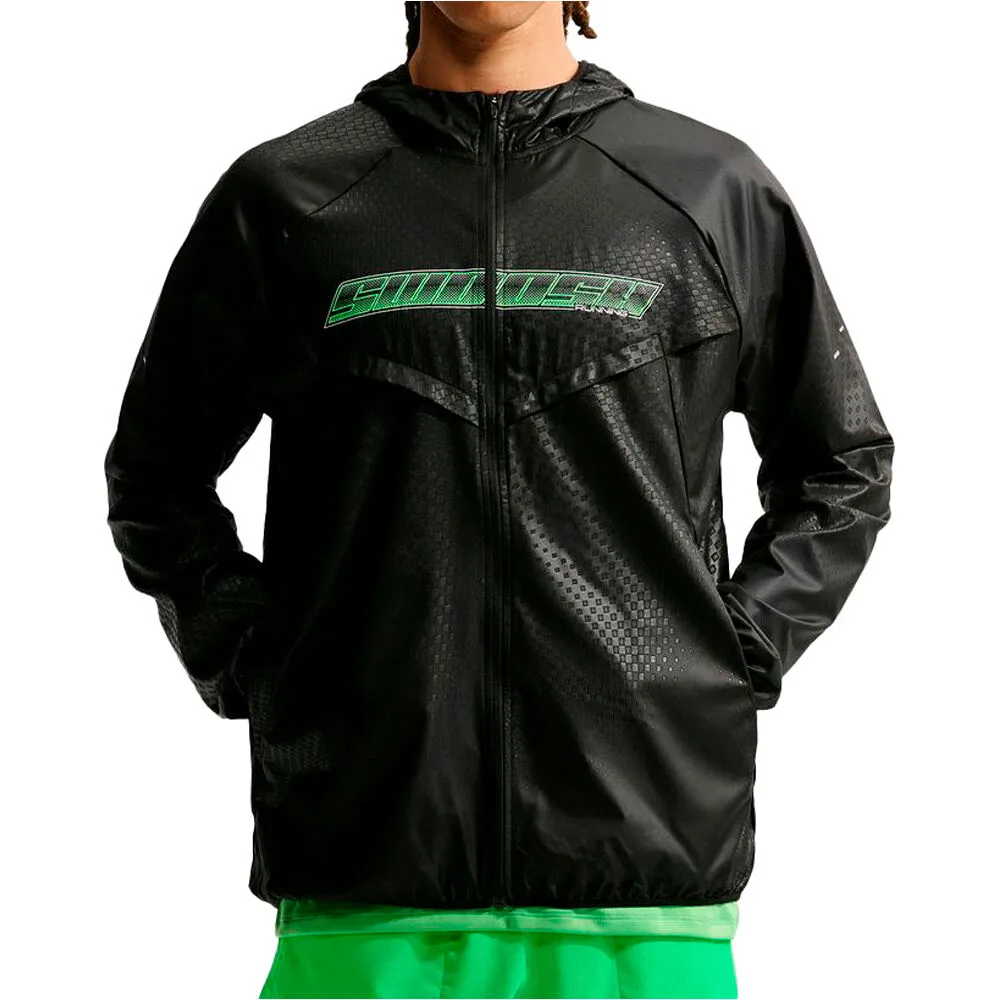 Stride uv repel CHAQUETA RUNNING HOMBRE Negro - Nike - FashionsVida