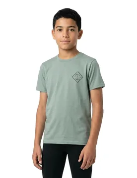 T-shirt à Manches Courtes Tippet Mackerel XL Garçon,Fille - Salty Crew - FashionsVida