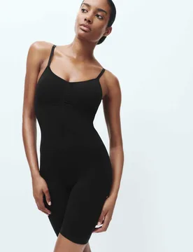 Body Sculpt Bum & Boob Boosting All In One Black female - Body by M&S - FashionsVida