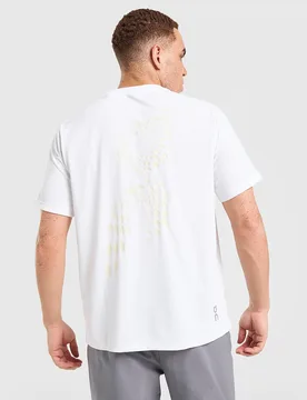 Mens Run Club T-Shirt - Bianco, bianco bianco Uomo taglia S - ON Running - FashionsVida
