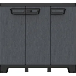 Armario bajo Resina 3 Puertas Ardesia