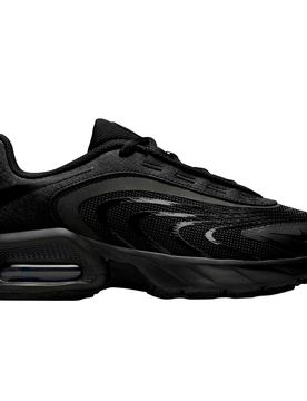 Air max fire zapatilla moda mujer Negro (41)