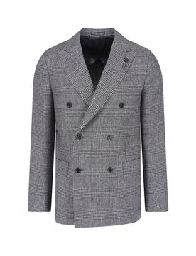 Lardini Men's 100% Wool Jacket