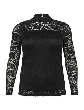 KAFFE CURVE Camiseta 'Elga' negro