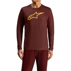Bicycle Maglia Da Enduro A Maniche Lunghe A-dura Ride Bordeaux