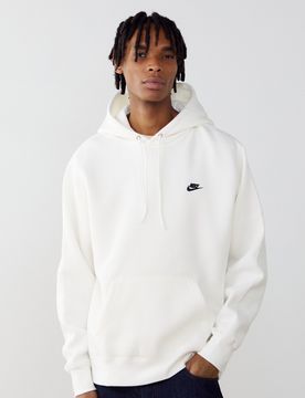 Hoodie Club Small Logo blanc m