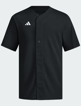 Maglia Impact a bottoni interi L Black