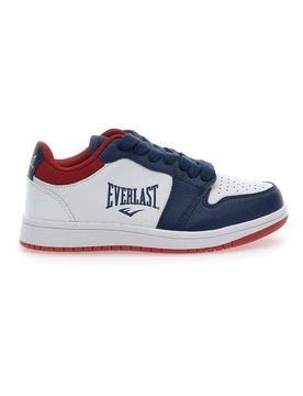 Sneakers basse 715 Bianche Blu Rosse 32
