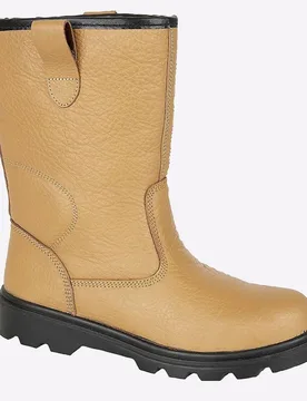 Helmsley Safety Rigger Boots Mens - Tan - Size Uk 10 - Grafters - FashionsVida