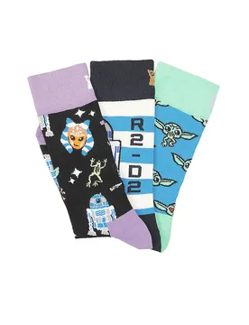 Herren Socken STAR WARS TEAM MANDO 3er Pkg blue blau herren - Happy socks - FashionsVida