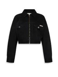 Veste en jean noir XXS