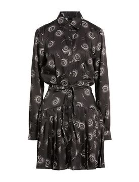 Minivestido Mujer Negro 36 Mujer