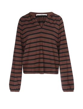Camiseta de manga larga marrón 44