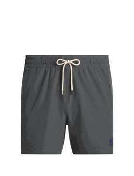 Polo Short de bain uni Gris XL Male