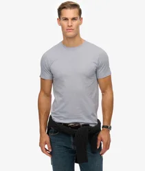 Superdry Herren Classic Essential T-shirt Blue - Größe: M