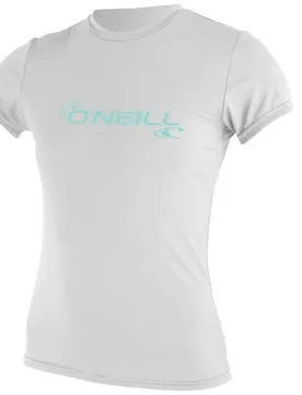 Rash Guard Manches Courtes Basic Skins Sun White S