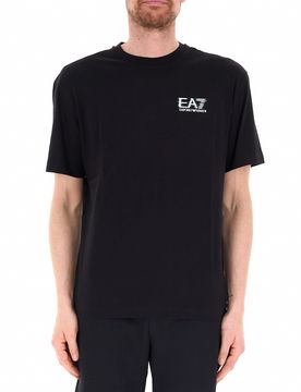 T-shirt in cotone NERO S
