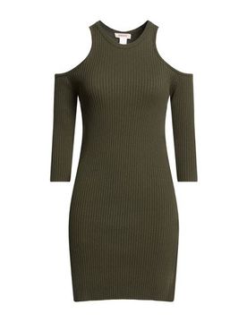 Mini-Kleid Damen Militärgrün ONESIZE Damen