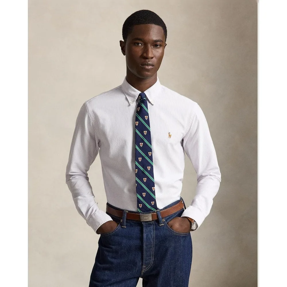 Camisa de hombre de oxford Custom Fit - Polo Ralph Lauren - FashionsVida