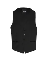 Gilet de costume H-HUGE noir 50