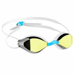 Vision Ii Rainbow Mirror Swimming Goggles White / Azure One Size Men,Women
