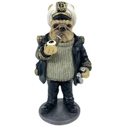 Statuetten Und Figuren Kapitän Bulldog Hund Einheitsgrösse