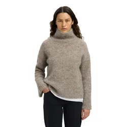 Maglione A Collo Alto Gabriella Steel Gray / Melange L