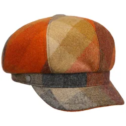 John Hanley Newsboy Cap by - orange - Damen - Size: One Size
