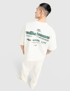 Highgrade T-Shirt - Herren, Beige - male - Size: XS - Unlike Humans - FashionsVida