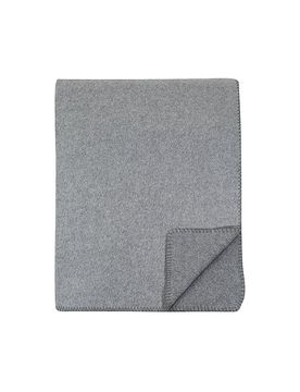 Wohndecke - Plaid FLEECE 160x200cm Secret Grey grau baby