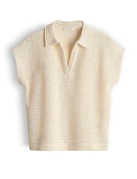 Opus Polo SOMONA beige 40 - Opus - FashionsVida