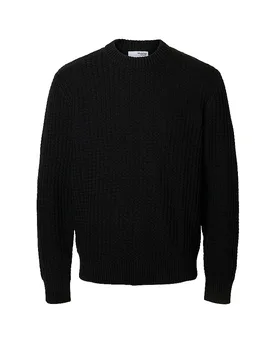 Selected Pullover SLHTOM negro M - Selected - FashionsVida