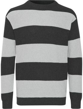 Solid Jersey gris claro / negro