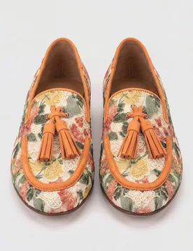 Mocasines planos de mujer con borlas y ribetes - Pedro Miralles - FashionsVida