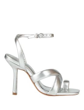 Zehentrenner Damen Silber 38 Damen