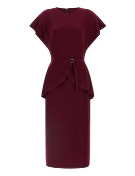 Norma Kamali Vestito peplo