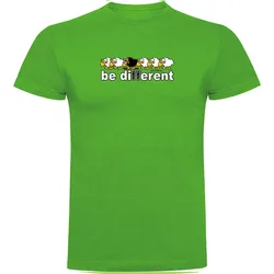 T-shirt à Manches Courtes Be Different Ski Green M