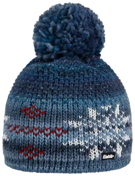 Ike Pompom Beanie Hat by - blue - Herren - Size: One Size - Eisbär - FashionsVida