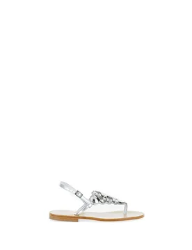 Sandali infradito ARGENTO 35 - DG POSITANO - FashionsVida