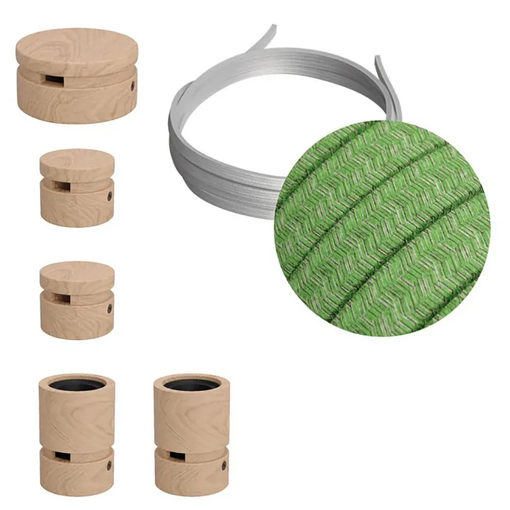 Cables Kit D´éclairage Wiggle Filé System Cx08 5 M 5 Unités Brown / Bronte One Size - Creative - FashionsVida