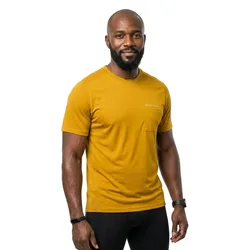 Maglia A Maniche Corte Gv500 Foyle T Gravel Mustard
