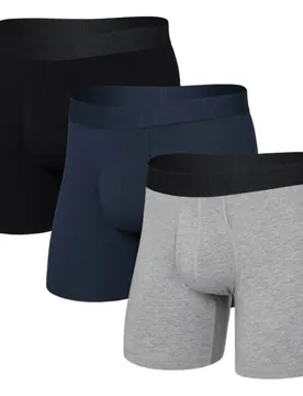 Boxers Droptemp Cooling 3 Unità Dk Grey Hthr / Dark Ink / Blk 2XL