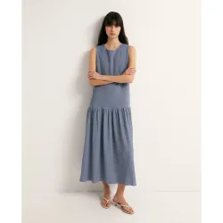 Sfera - Vestido frunce estructura