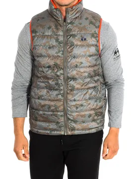 Mens Sleeveless Jacket Tmo012-Pa062 Man - Green - Size 2xl - La martina - FashionsVida