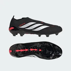 Scarpe da calcio PREDATOR LEAGUE Laceless Firm Ground 48 Core Black / Cloud White / Lucid Red
