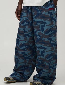 Herren Extreme Fallschirm Tarn Trainingshose Blue Größe XL