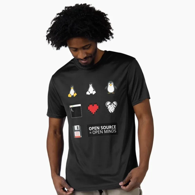 Linux Sticker Pack Funny Command Humor Developer Gift t shirt for Software Engineer 100% cotton Graphic clothes All size Tops - Aliexpress - FashionsVida
