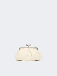 Borsa pasticcino da donna bianco avorio