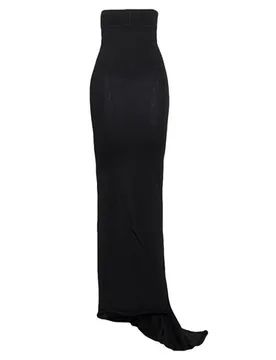 Falda larga Mujer Negro S,XXL Mujer - Rick Owens - FashionsVida