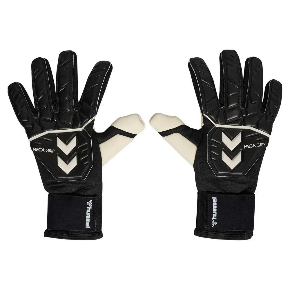 Gants De Gardien De But Mega Grip Black / White 8 unisex - Hummel - FashionsVida